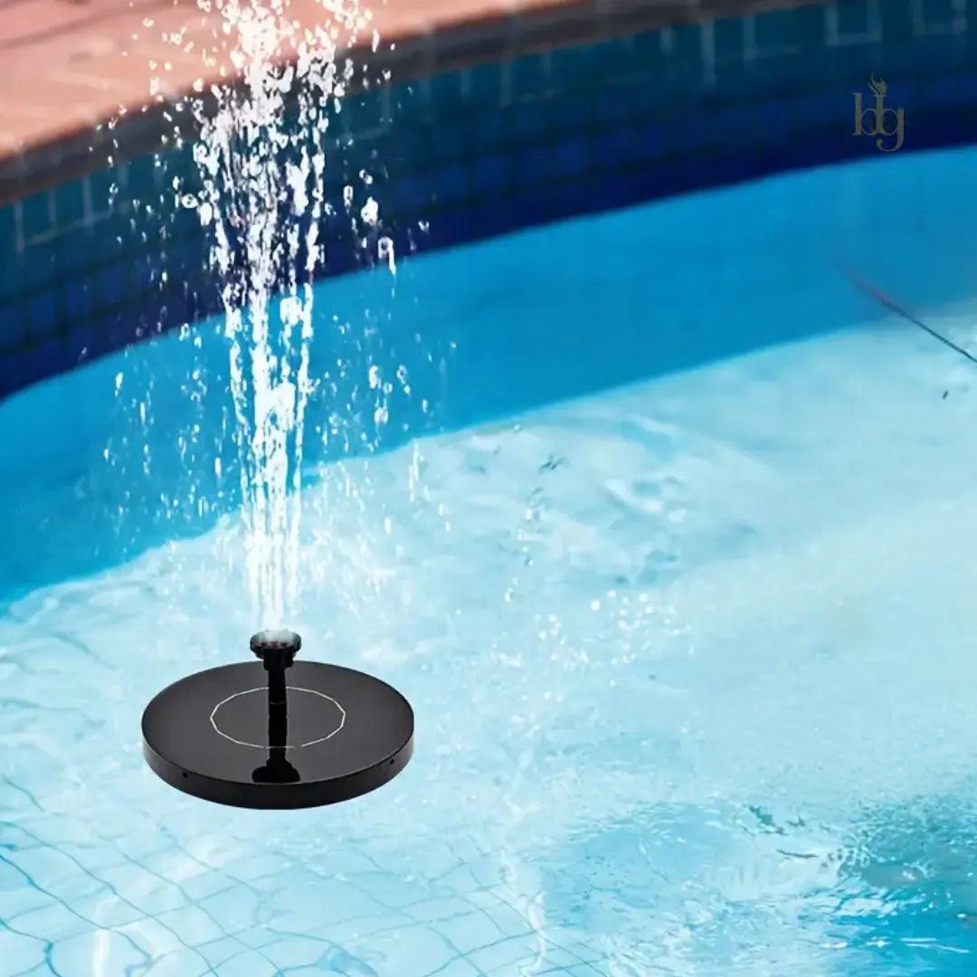 Fonte de Água para Jardim Externo Movida a Energia Solar Bigstock