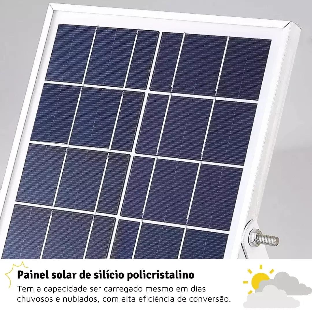 Luminária Solar Lua Cheia Decoração para Jardim