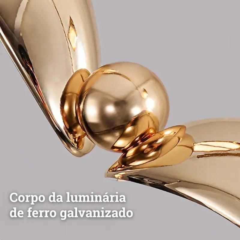 Luminária de Parede Arandela Pomo de Ouro Bigstock