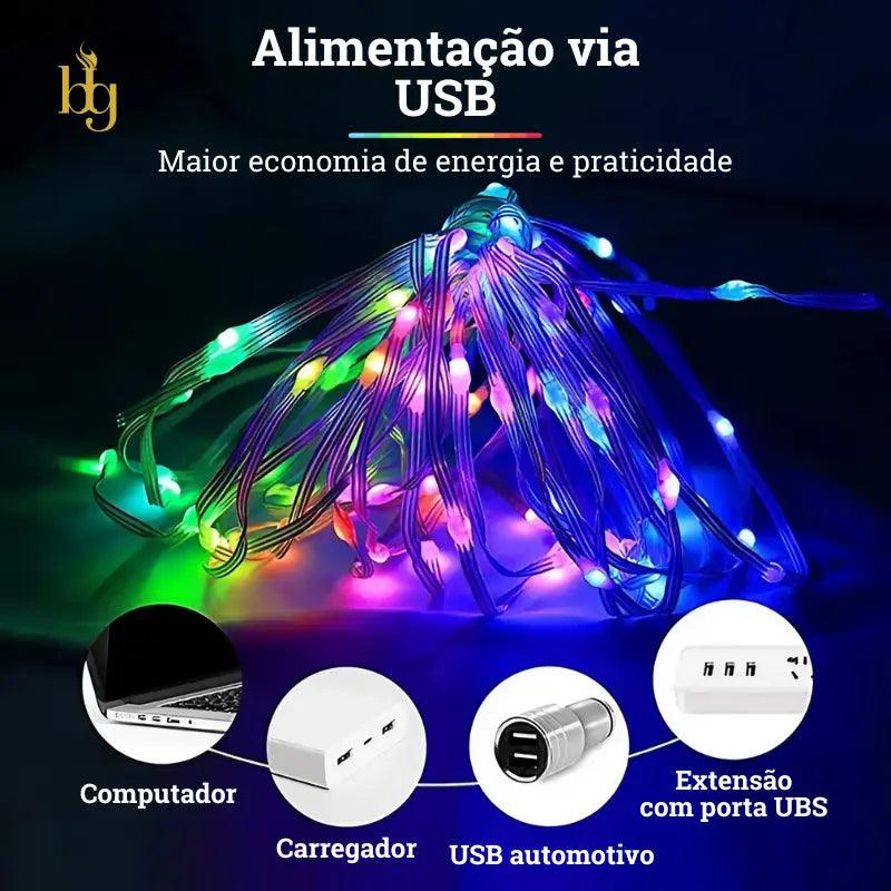 Pisca pisca Smart LED Natalino Twinkly Lights Bigstock